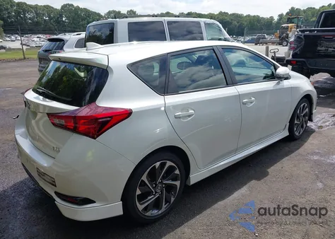 2017 Toyota Corolla Im z USA, uszkodzony, nr VIN JTNKARJE7HJ547837